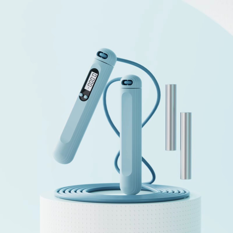 Smart Jump Rope Digital Counter - YTYINYTYINSkyhope 体重管理用 スマート縄跳び カウンター付き スピード測定機能付き デジタル縄跳び