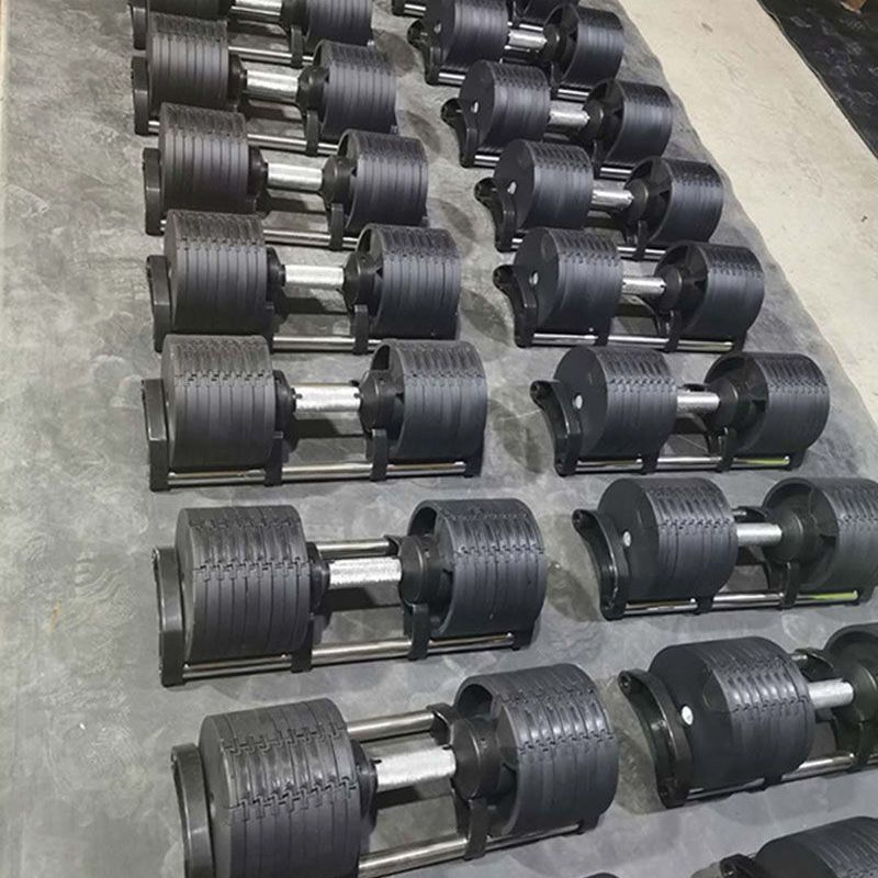 Adjustable Dumbbell Pair 40Kg - 卸売高品質フィットネス機器 32kg調整可能ウェイトダンベル スチール製ダンベルラック付き 2026