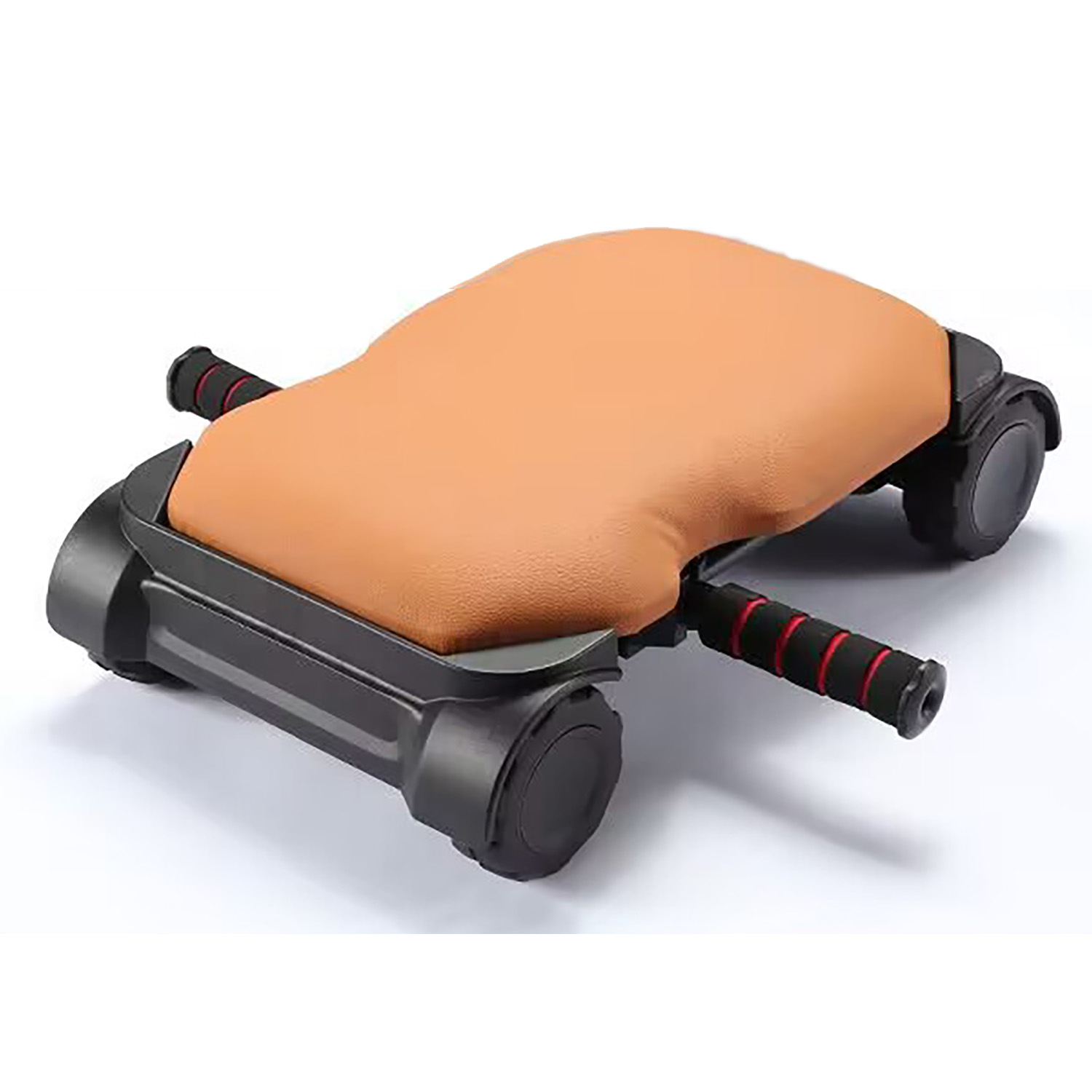 Ab Roller Wheel With Elbow Support - 腹筋ローラー、4つの車輪で自動的に反発する腹筋トレーニング器具、肘当て付き、フィットネスエクササイズ用腹筋ローラー。