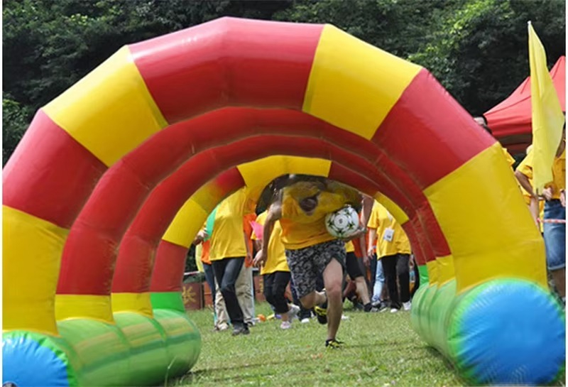 Team Sports - チームワークゲーム用インフレータブル玩具 スポーツ用小道具 インフレータブルキャタピラー チームビルディング チームワークルーム アウトドアゲーム用具