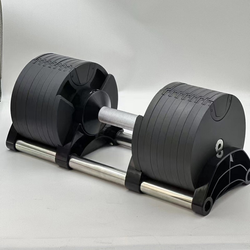 Adjustable Dumbbell Pair 40Kg - 調整可能な重量のフィットネスセット、鋳鉄製ダンベル付き、低価格、4kg刻みで16kg、20kg、24kg、36kg、40kgの重量ダンベル