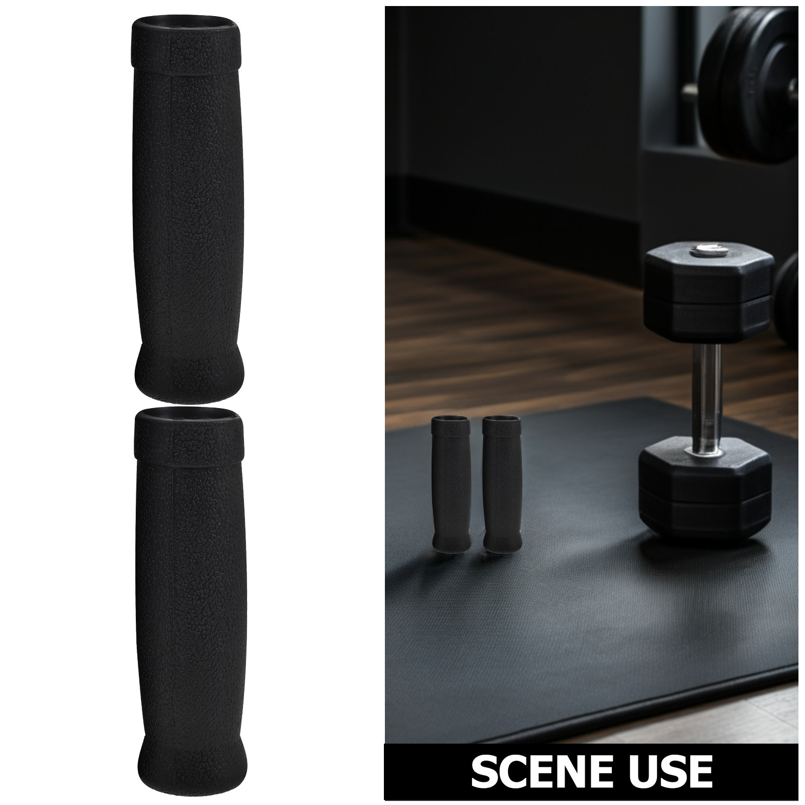 2個入り バーベルグリップ ハンドルグリップ 柔らかい素材で - Fitness Equipment のレビューと価格