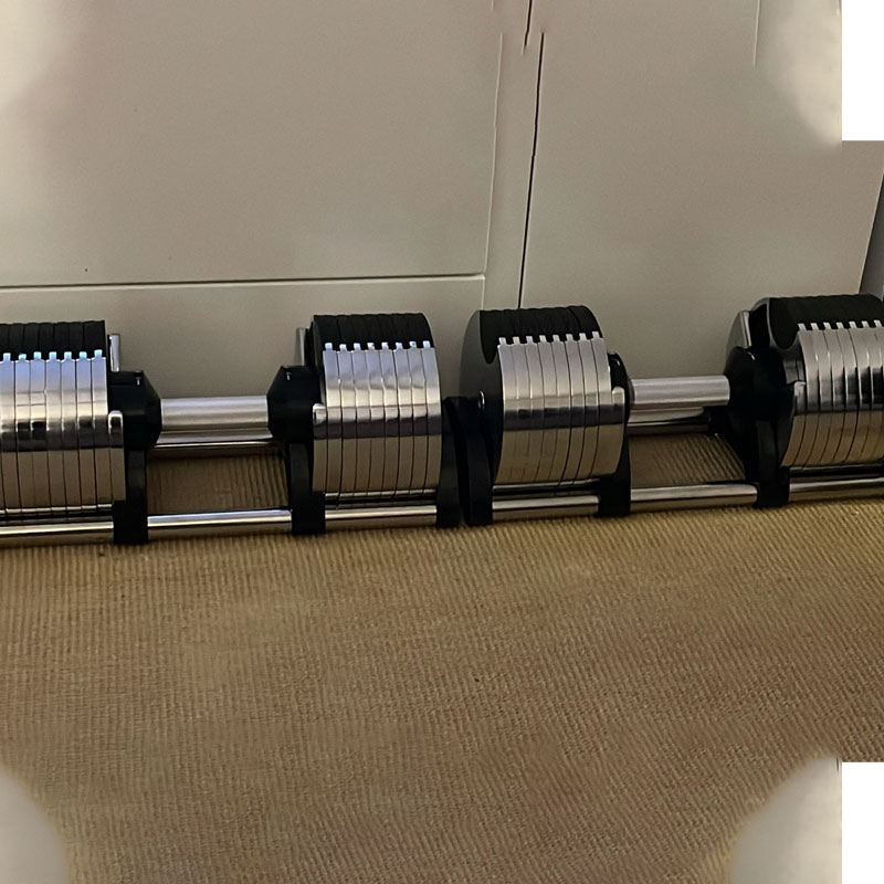 クローム調整式ダンベル43kg 45kg 50kgセットとダ - Adjustable Dumbbell Pair 40Kg のレビューと価格
