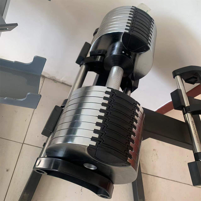 クローム調整式ダンベル43kg 45kg 50kgセットとダ - Adjustable Dumbbell Pair 40Kg のレビューと価格