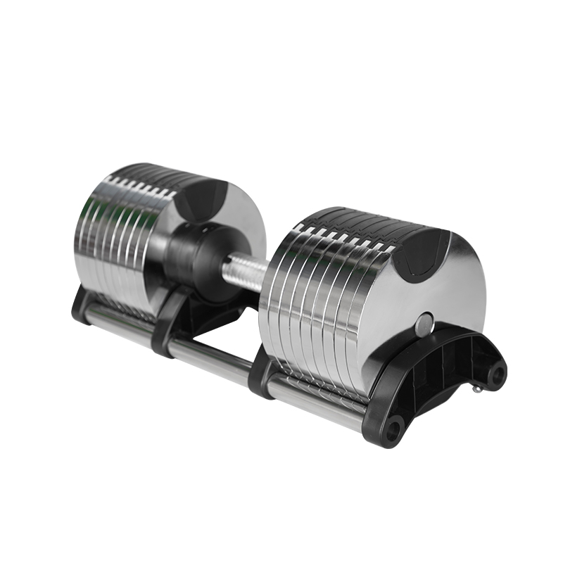 クローム調整式ダンベル43kg 45kg 50kgセットとダ - Adjustable Dumbbell Pair 40Kg のレビューと価格