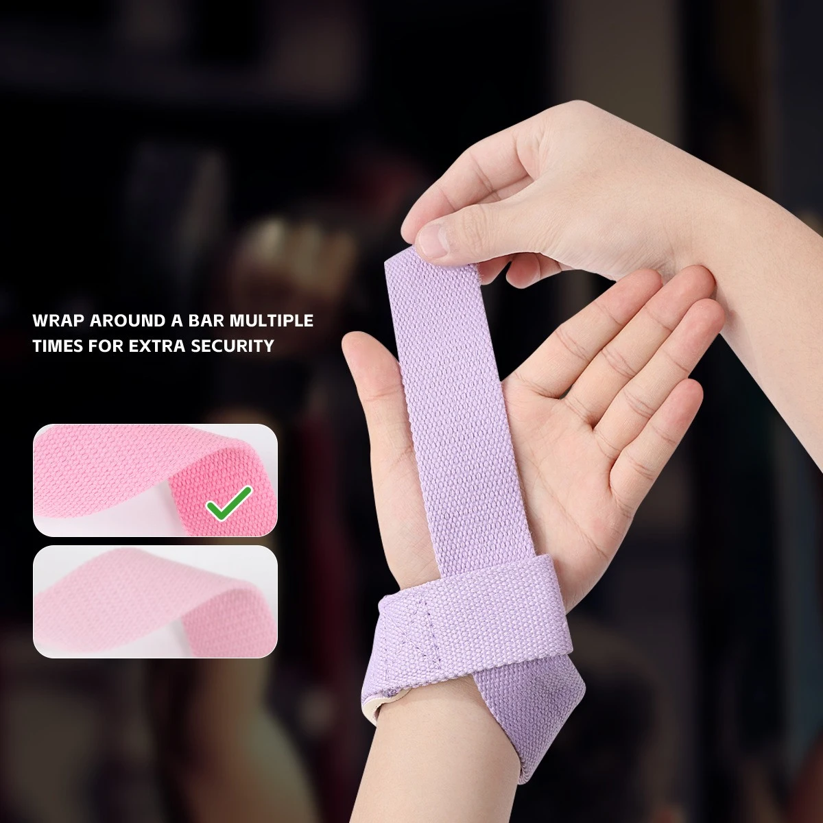 フィットネスラリーベルト、厚手のプルアップアシストストラップ - Wrist Wraps Weightlifting Support のレビューと価格