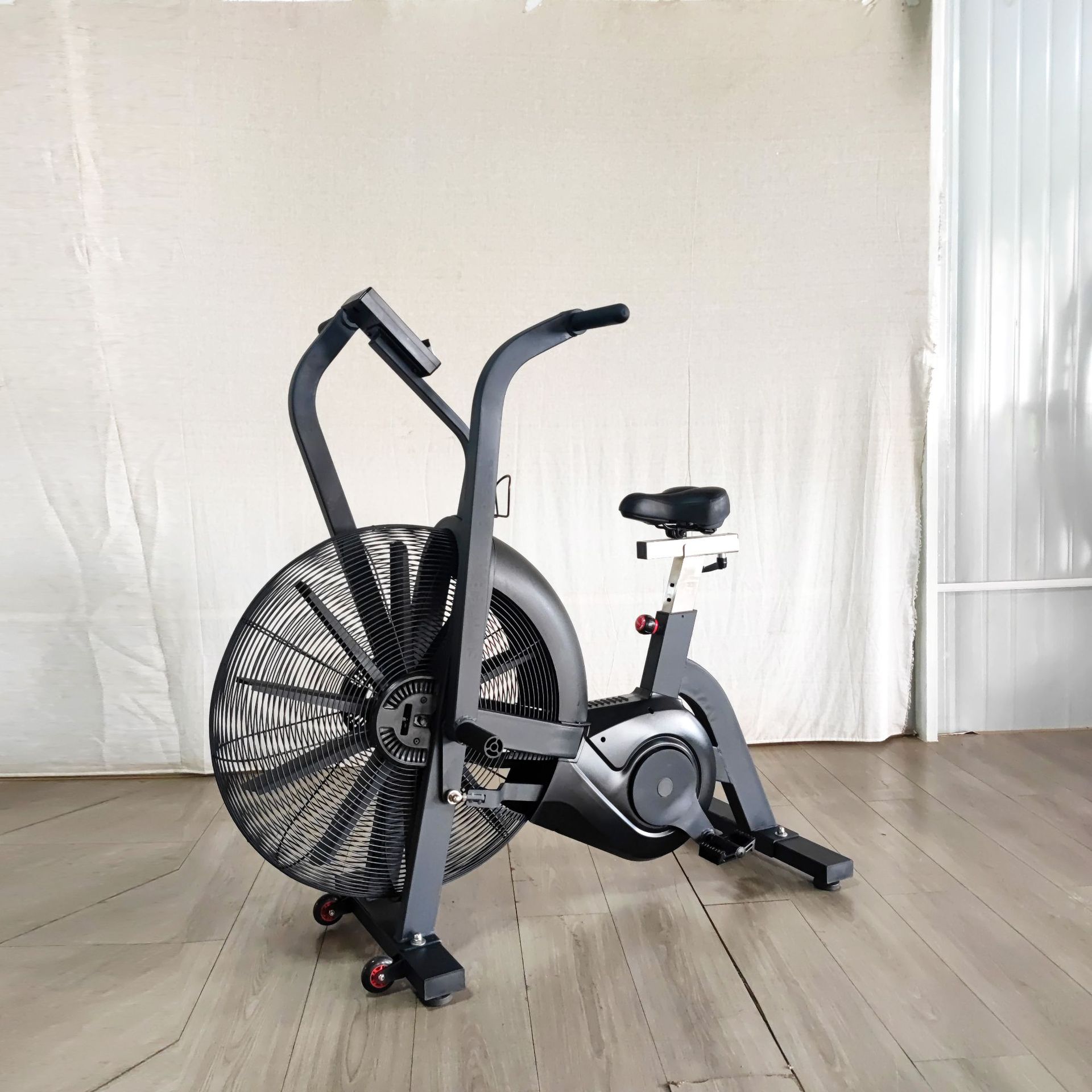 エアバイク、家庭用ファンバイク、磁気抵抗エクササイズバイク、 - Exercise Bike Magnetic Resistance のレビューと価格