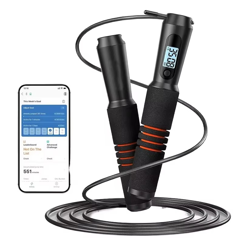 YTYINYTYI スマート調整機能付きデジタル縄跳び。カウ - Smart Jump Rope Digital Counter のレビューと価格