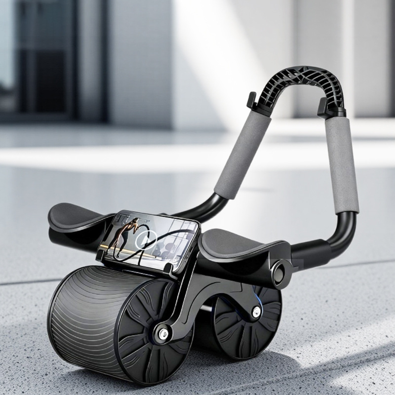 自動リバウンド機能付き、腹部圧迫、肘サポートローラー付き家庭 - Ab Roller Wheel With Elbow Support のレビューと価格