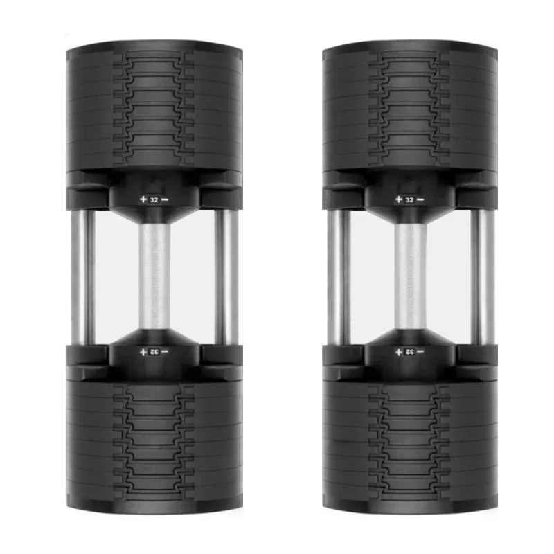 調整可能なダンベル2個組、合計重量40kg。男性向け、家庭用 - Adjustable Dumbbell Pair 40Kg のレビューと価格